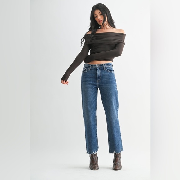 Just Black Vintage Straight Leg Jeans Size 31 - Picture 5 of 10